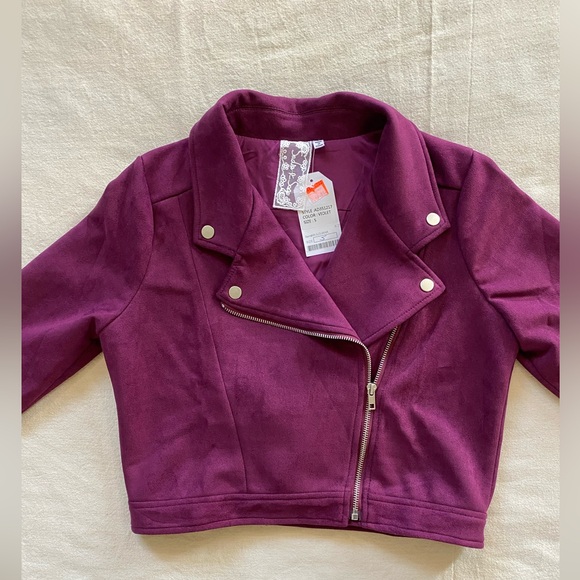 Sadie & Sage Violet Cropped Jacket  NWT - Picture 3 of 13
